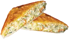 veggie mayo toast
