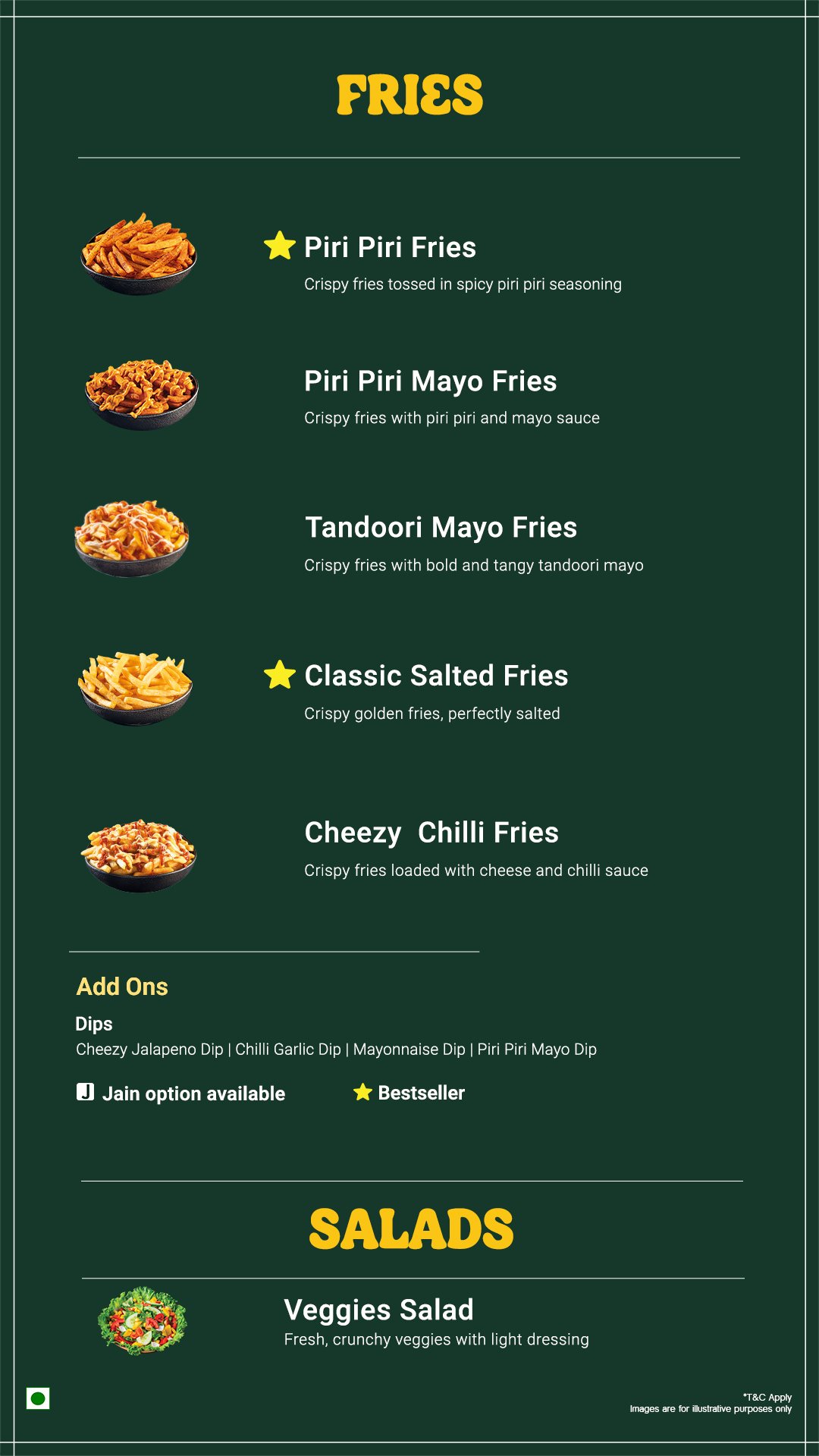 fries section pg 5